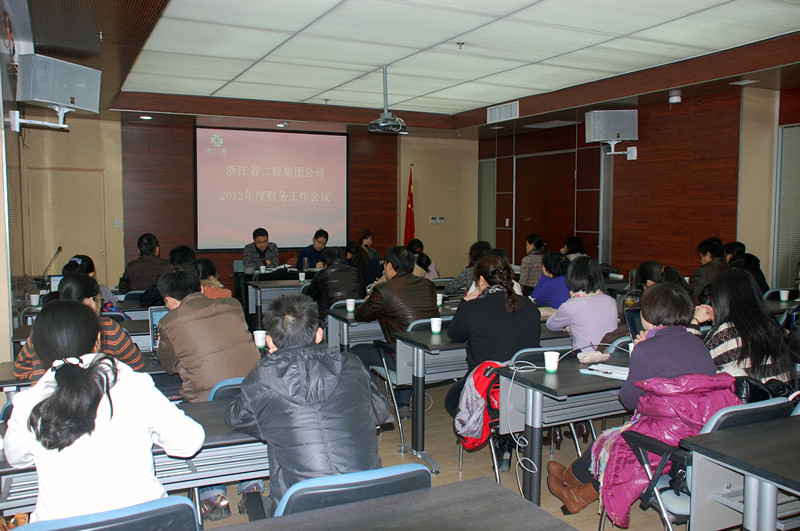 集团公司召开2012年度财务工作会议