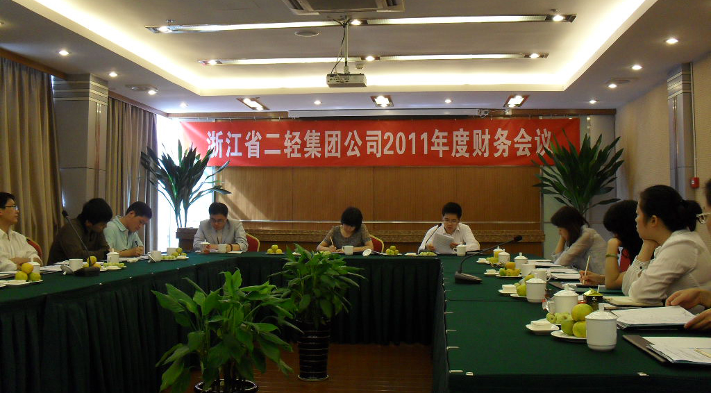 集团公司召开2011年度财务会议