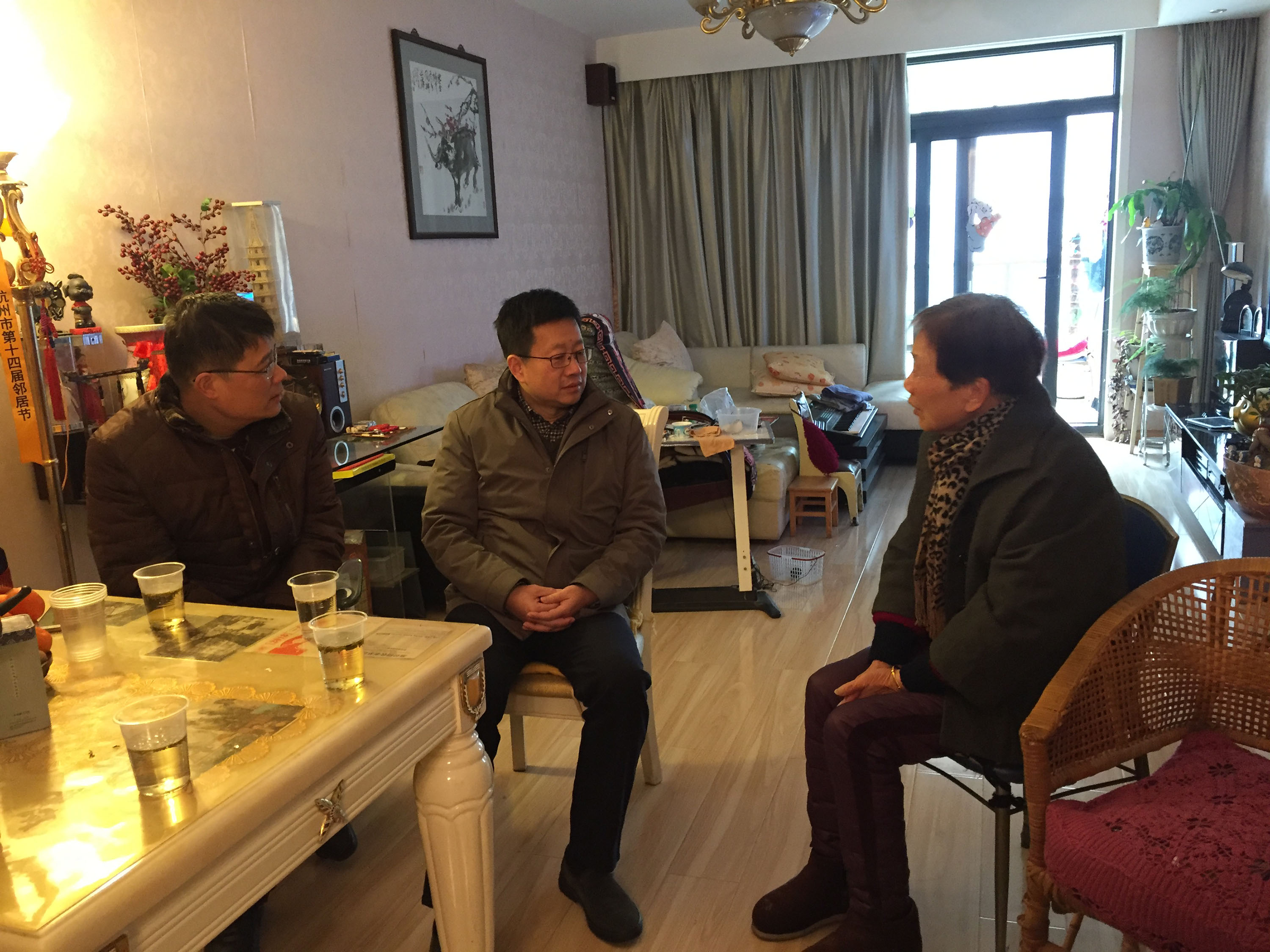 集团公司党委副书记张城走访慰问全国劳模遗属