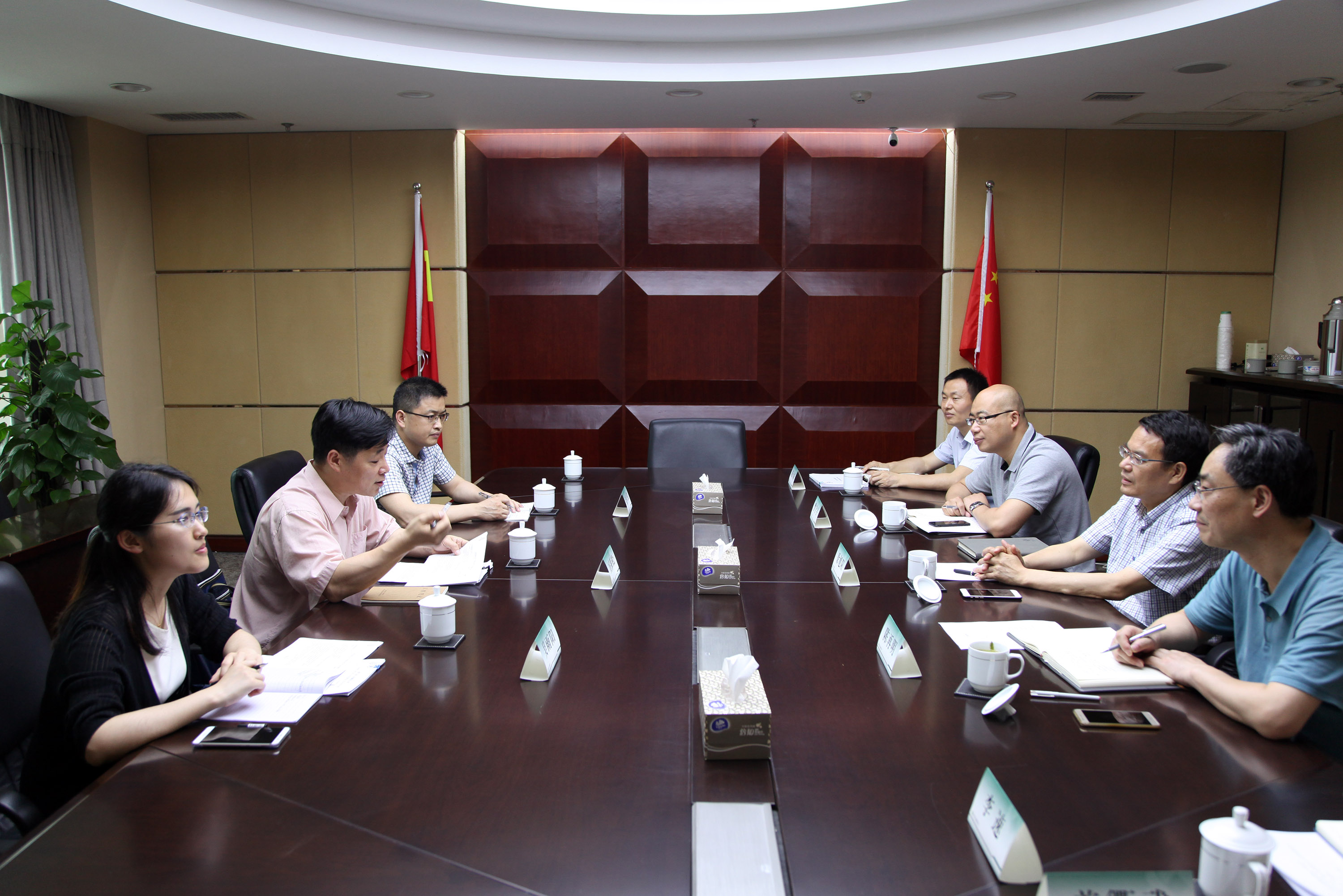 省国资委莅临集团公司开展安全生产节能减排维稳（信访）工作考核调研