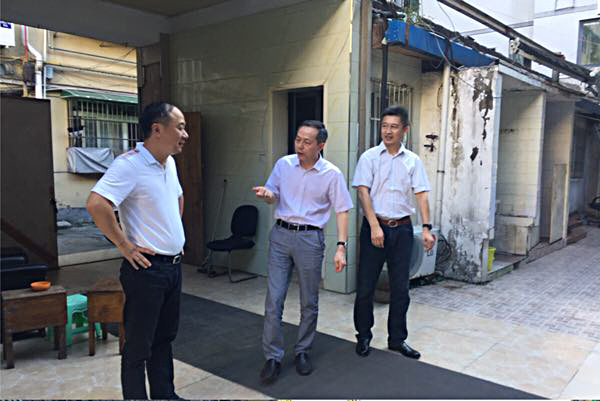 集团公司党委书记总经理虞岳明走访调研杭实集团