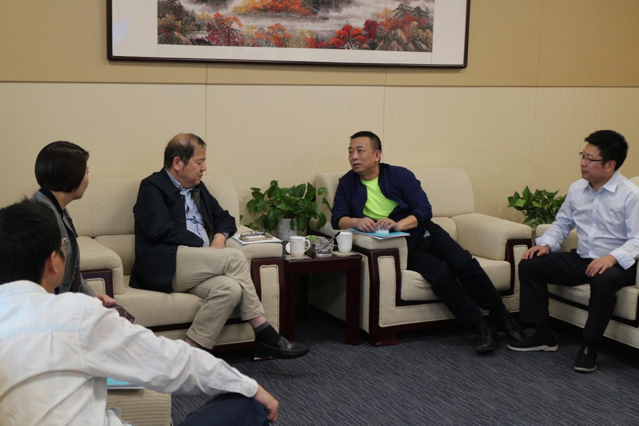 商业公司考察浙大医养结合研究中心