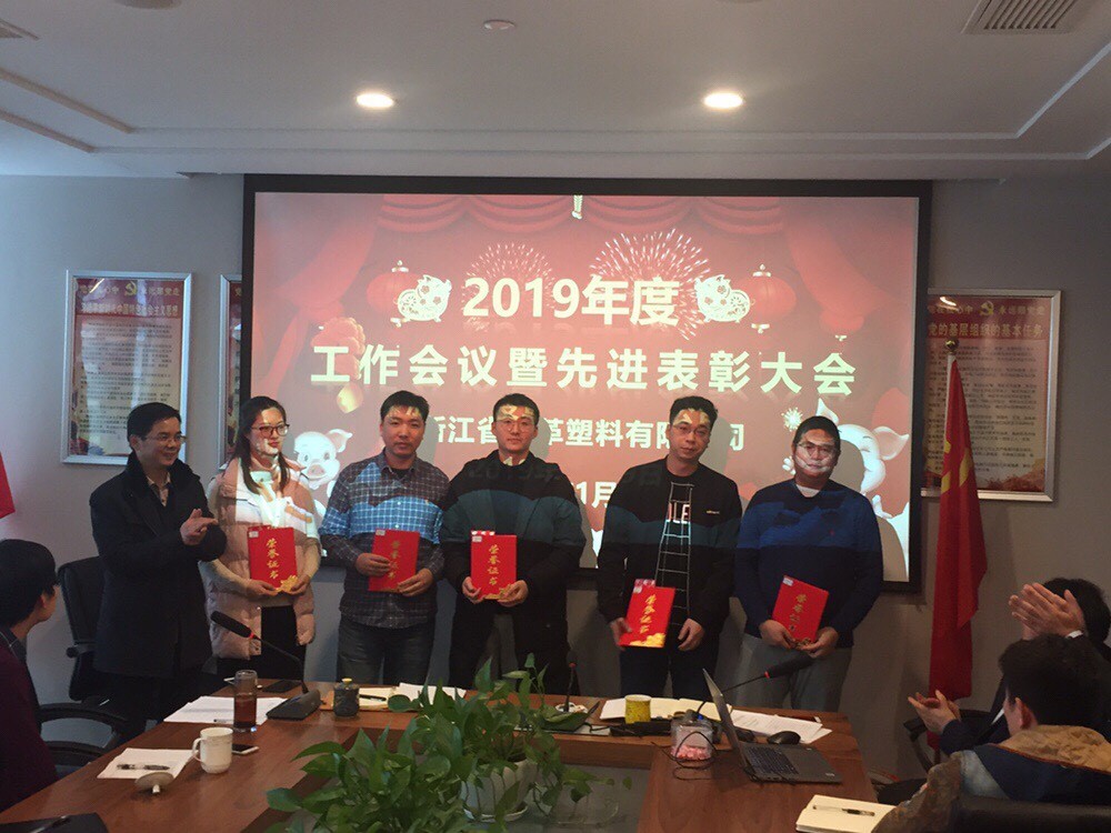 皮塑公司2019年度工作会议暨先进表彰大会