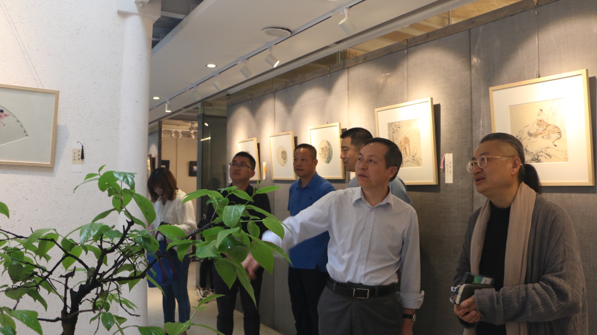 顺时随俗 匠心挥墨吉祥意  谷雨·群易吉祥艺术展在九溪书院成功举办