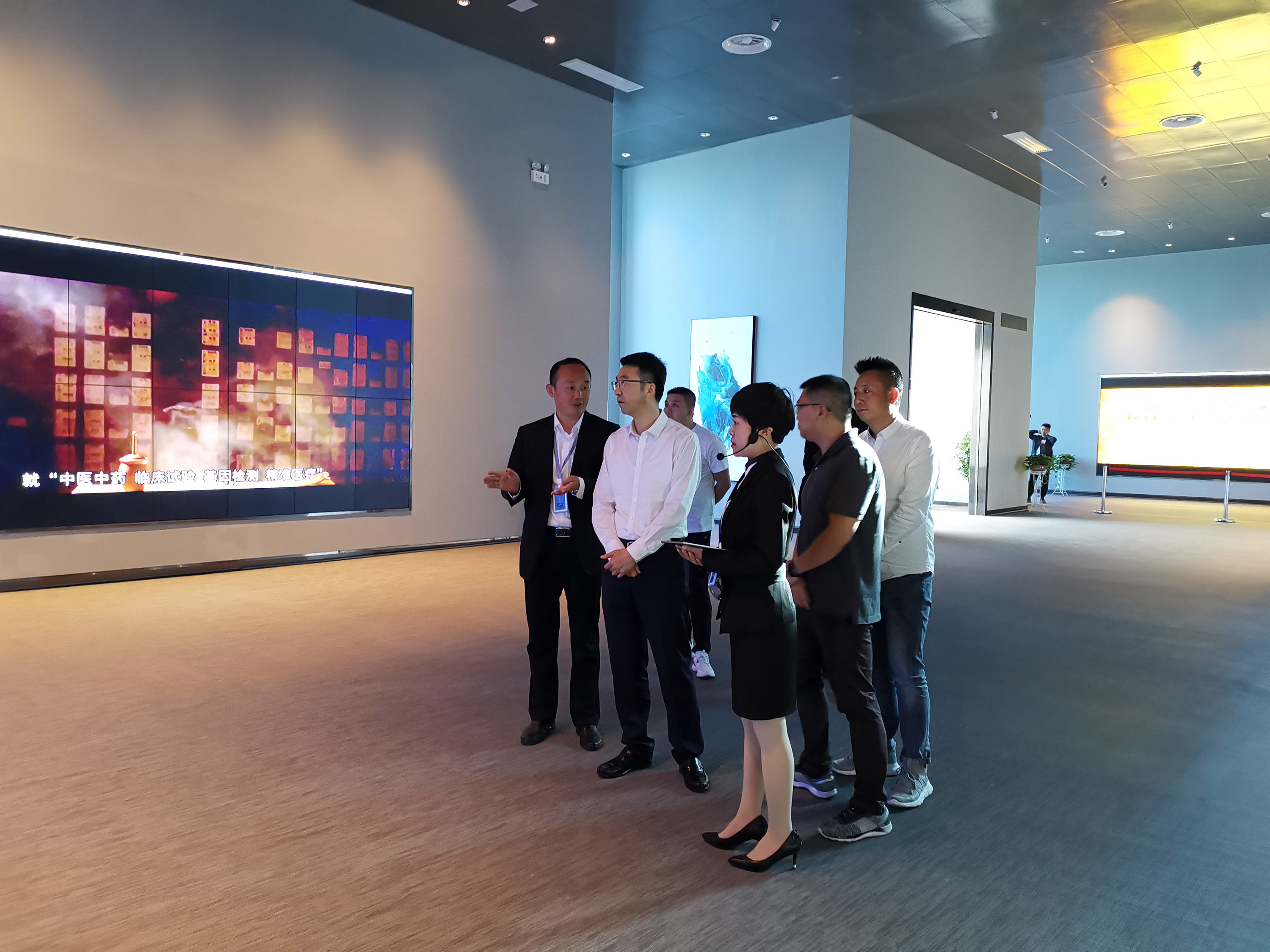 集团公司总经理吴敏赴山西高平市考察