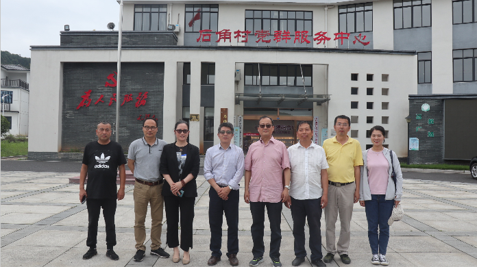 陈怀义一行赴龙游县溪口镇结对村调研“消薄”工作