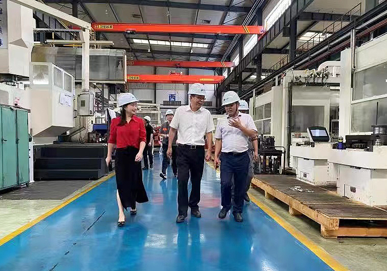 湖州市政协副主席罗安生赴申达公司调研