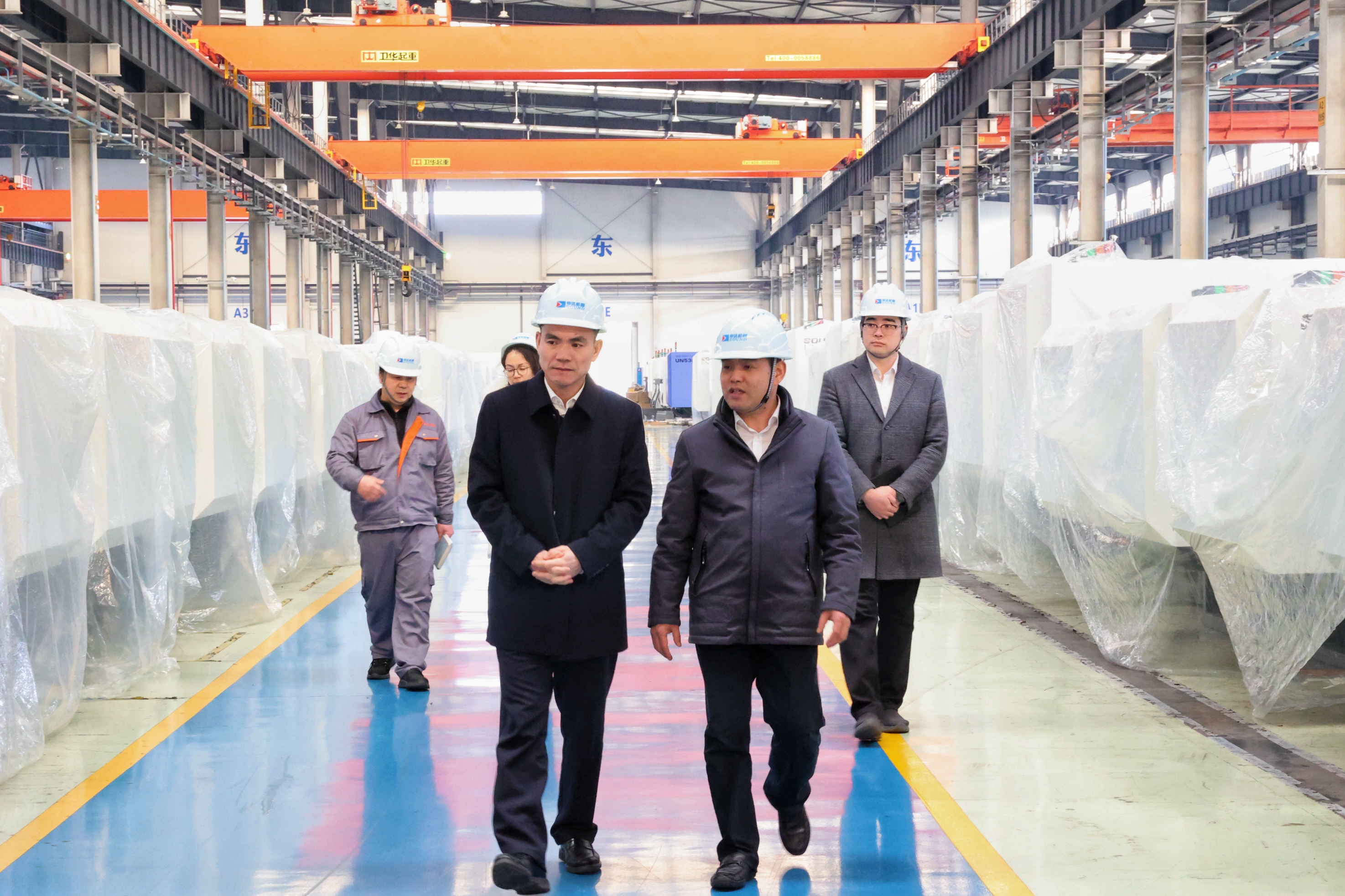 孙哲君赴所属企业开展“大走访大调研大服务大解题”活动