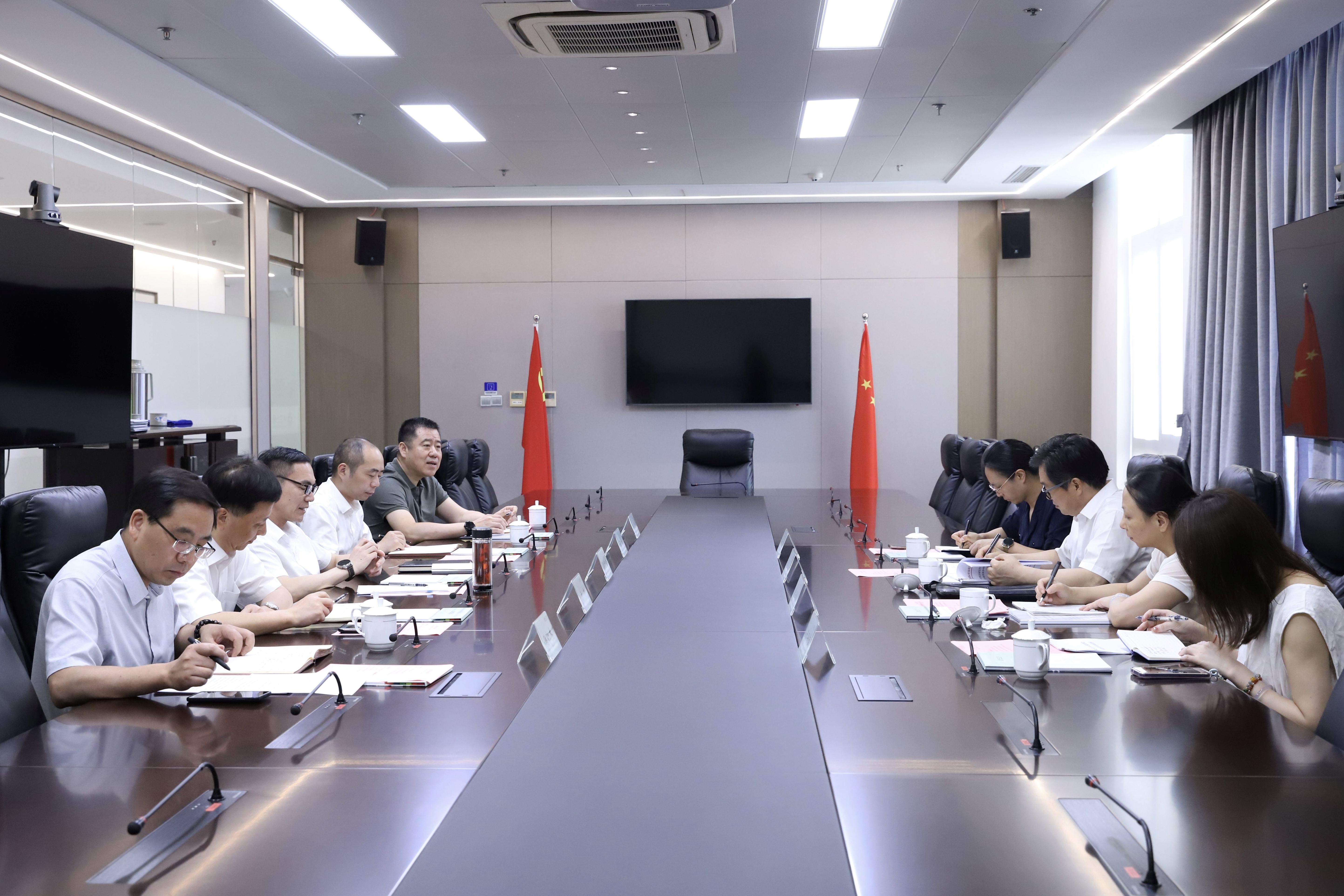 省贸促会葛学斌一行到访开云网页版·官方版在线登入